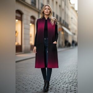 Red and Black Sleeveless Dress